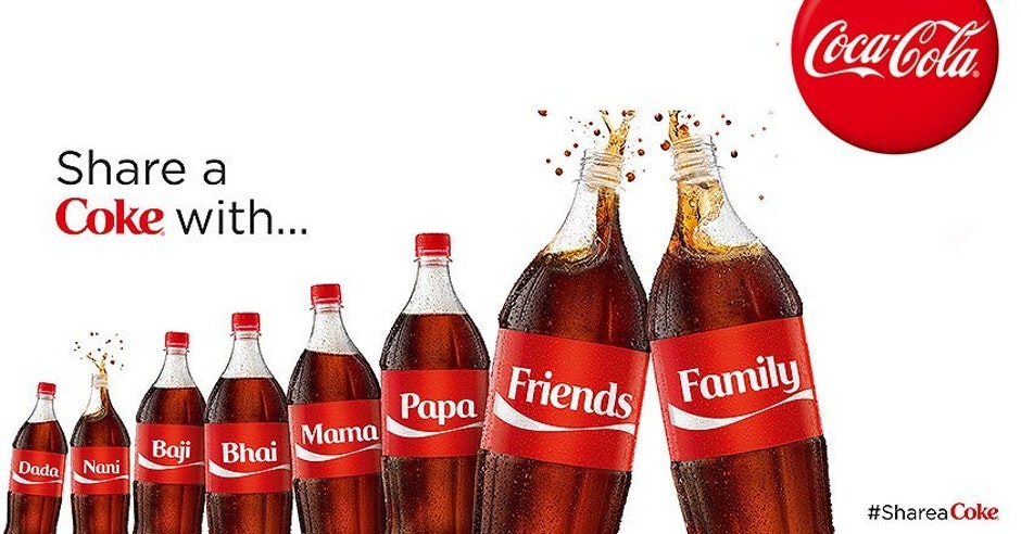 كوكا كولا - حملة الأسماء Names Campaign