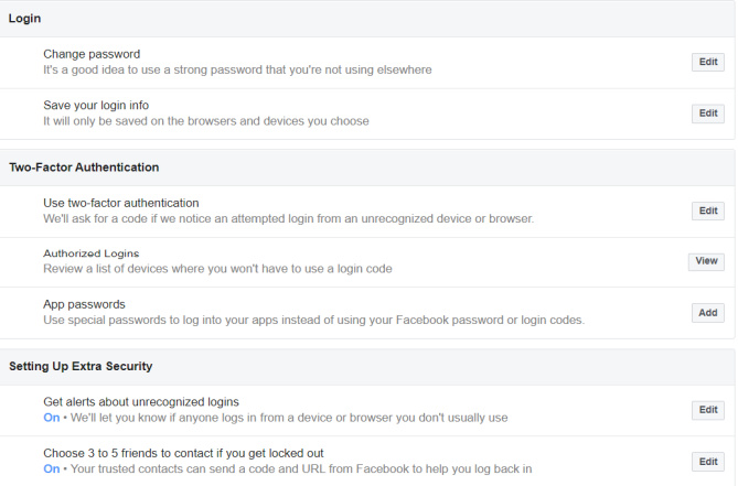 حقق أقصى استفادة من إعدادات أمان فيسبوك 